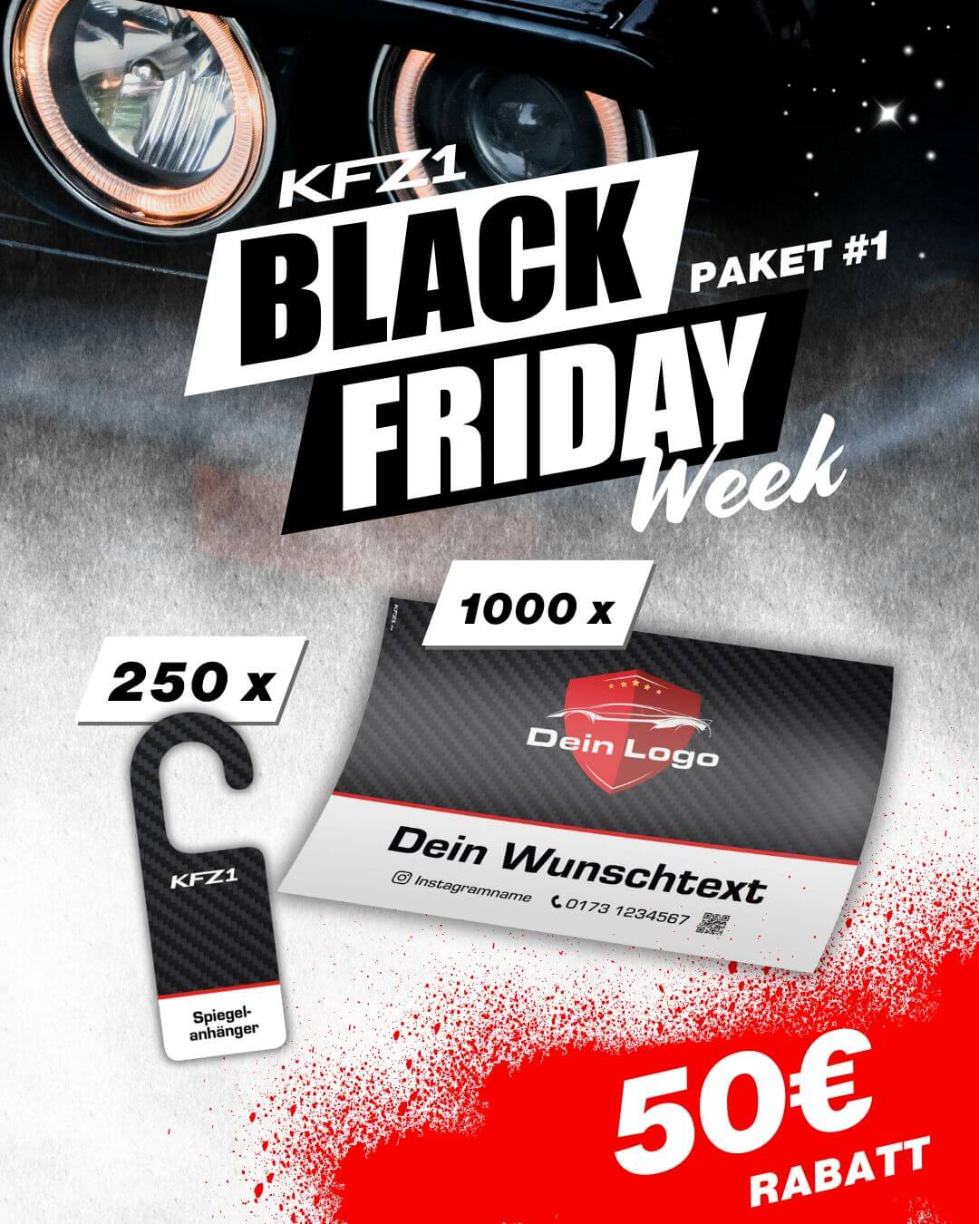 Black Friday Week Paket 1 – Black Friday Autohaus & Detailer-Bundle