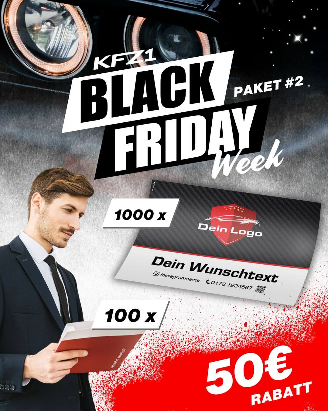 Black Friday Week Paket 2 – Black Friday Autohaus & Detailer-Bundle